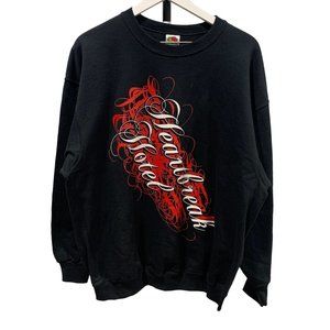 Fruit Of The Loom HeartBreak Hotel Graphic Sweater XL